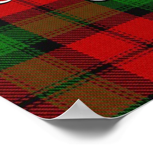 Clan Kerr's Old Ferniehirst Coffee Co. Poster (Hoek)