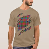 Clan Kidd Tartan Effecten T-shirt (Voorkant)