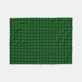 Clan Kincaid Tartan Fleece Deken (Voorkant (Horizontaal))