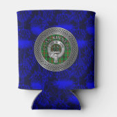 Clan Kinnear Crest & Tartan Knot Blikjeskoeler (Achterkant)