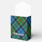 Clan Kirkpatrick Crest over Tartan Bedankdoosjes (Geopend)