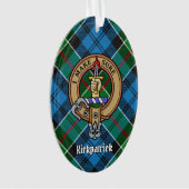 Clan Kirkpatrick Crest over Tartan Ornament (voorkant)