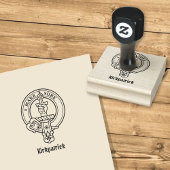 Clan Kirkpatrick Crest Rubberstempel
