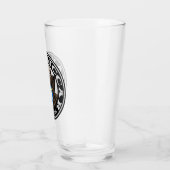 Clan Kirkpatrick "I MAK SICCAR" Glass Tumbler (Rechts)