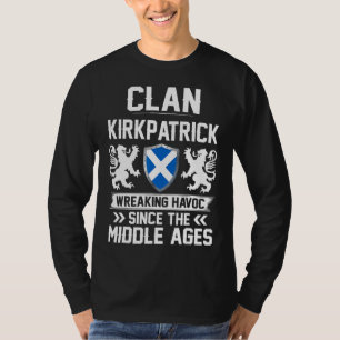 Clan Kirkpatrick Schotse familie Clan Schotland wa T-shirt