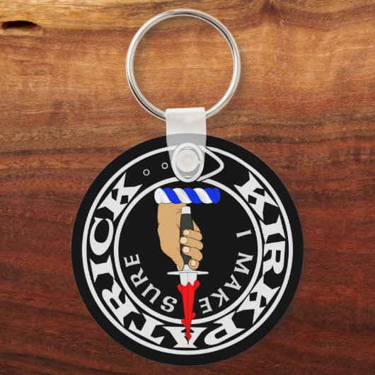 Clan Kirkpatrick Sleutelhanger (Voorkant)