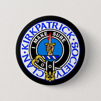 Clan Kirkpatrick Society-badge Ronde Button 5,7 Cm