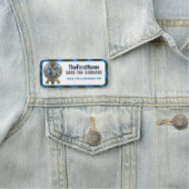 Clan Kirkpatrick Society - CKS Naambadge #2 Naamplaatje (In situ)