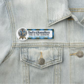 Clan Kirkpatrick Society - CKS Naamlabel #1 Naamplaatje (In situ)