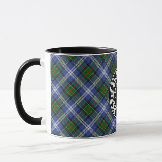 Clan Kirkpatrick Society tartan mok (Links)
