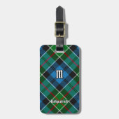 Clan Kirkpatrick Tartan Bagagelabel (Voorkant verticaal)