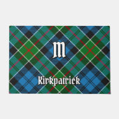Clan Kirkpatrick Tartan Deurmat (Voorkant)