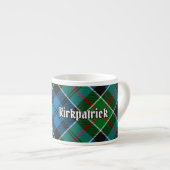 Clan Kirkpatrick Tartan Espresso Kop (Voorkant rechts)