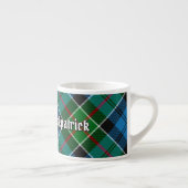 Clan Kirkpatrick Tartan Espresso Kop (Rechts)