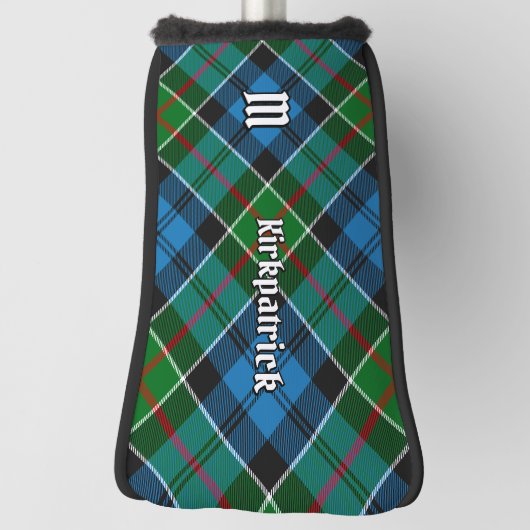 Clan Kirkpatrick Tartan Golfheadcover (Draai 90)