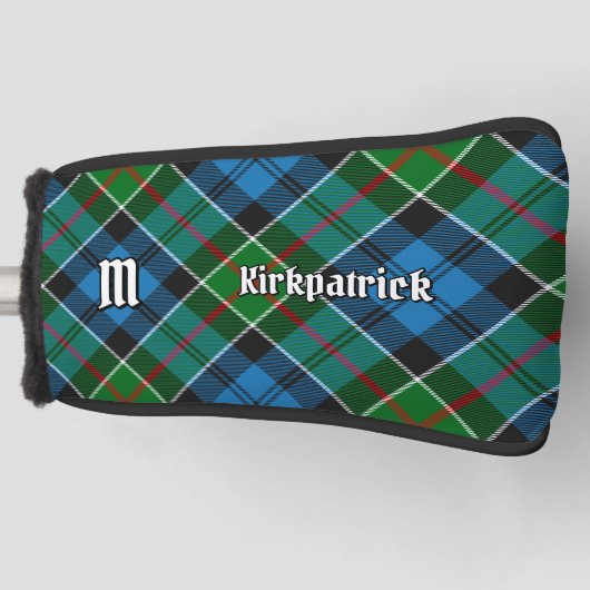 Clan Kirkpatrick Tartan Golfheadcover (Voorkant)