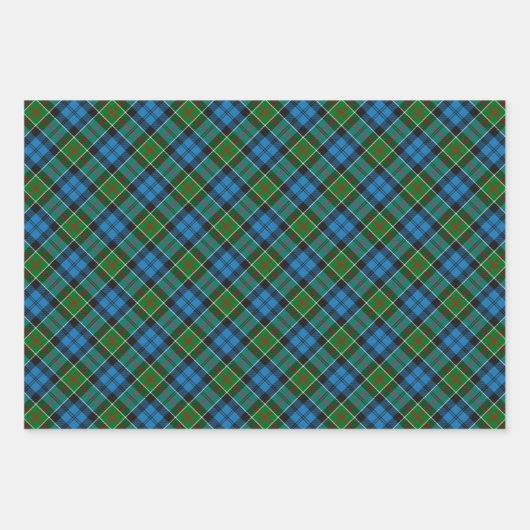 Clan Kirkpatrick Tartan Inpakpapier Vel (Voorkant 2)