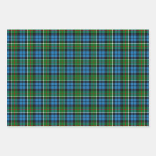 Clan Kirkpatrick Tartan Inpakpapier Vel (Voorkant)