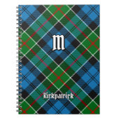 Clan Kirkpatrick Tartan Notitieboek (Voorkant)