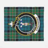 Clan Kirkpatrick Tartan Plaid Fleece Deken (Voorkant (Horizontaal))