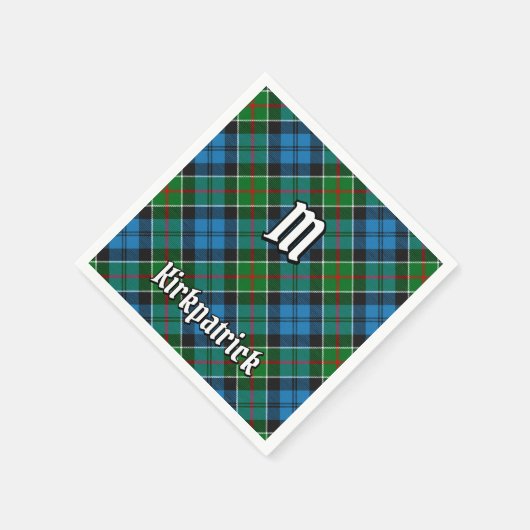 Clan Kirkpatrick Tartan Servet (Hoek)
