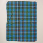 Clan Kirkpatrick Tartan Sherpa Dekken Deken (Voorkant)