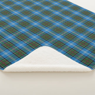 Clan Kirkpatrick Tartan Sherpa Dekken Deken