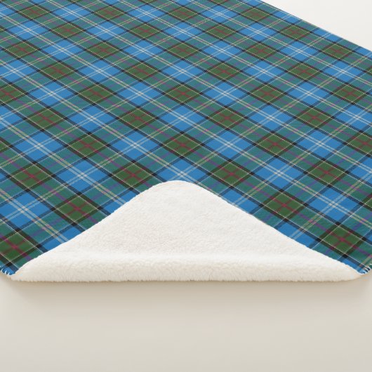 Clan Kirkpatrick Tartan Sherpa Dekken Deken (3/4)
