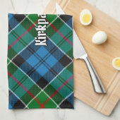 Clan Kirkpatrick Tartan Theedoek (Quarter Fold)