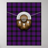 Clan Laird Tartan en Sporran Poster (Voorkant)