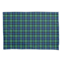 Clan Lamont Blauw en Groen Schots Plaid