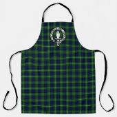 Clan Lamont Crest Badge & Tartan Schort (Voorkant)