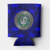 Clan Lamont Crest & Tartan Knot Blikjeskoeler (Voorkant)