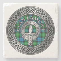 Clan Lamont Crest & Tartan Knot