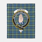 Clan Lamont Oude Tartan Plaid Fleece Deken (Voorkant)