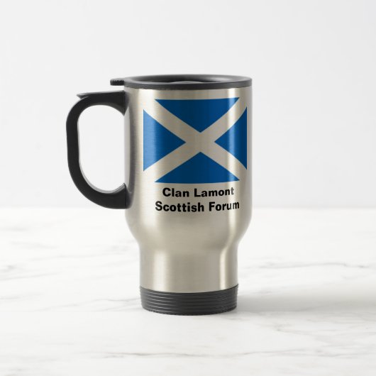 Clan Lamont Scottish Forum Travel Mug Reisbeker (Links)