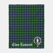 Clan Lamont Tartan Fleece Deken (Voorkant)