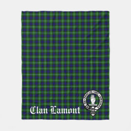 Clan Lamont Tartan Fleece Deken