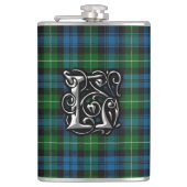 Clan Lamont Tartan Old Scotland fles Heupfles (Voorkant)