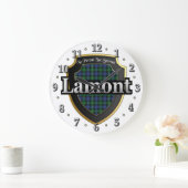 Clan Lamont Tartan Scottish Dream Clock Grote Klok (Huis)