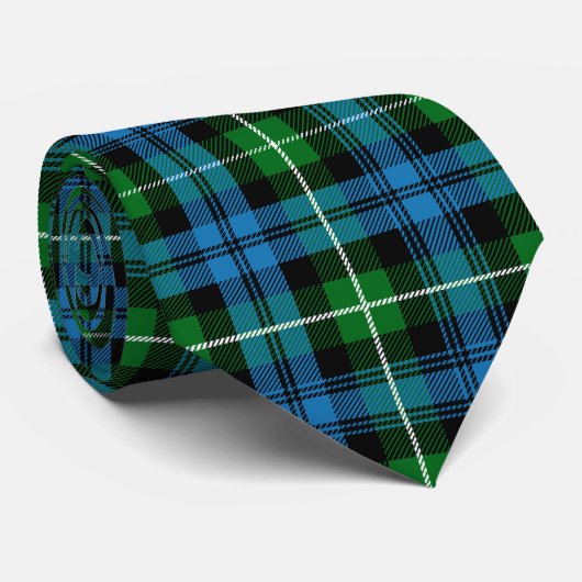 Clan Lamont Tartan Stropdas (Opgerold)
