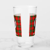 Clan Lennox Crest Badge & Tartan Glas (Links)