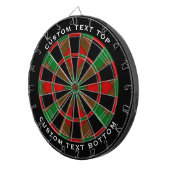 Clan Lennox Tartan Dartbord (Voorkant Rechts)
