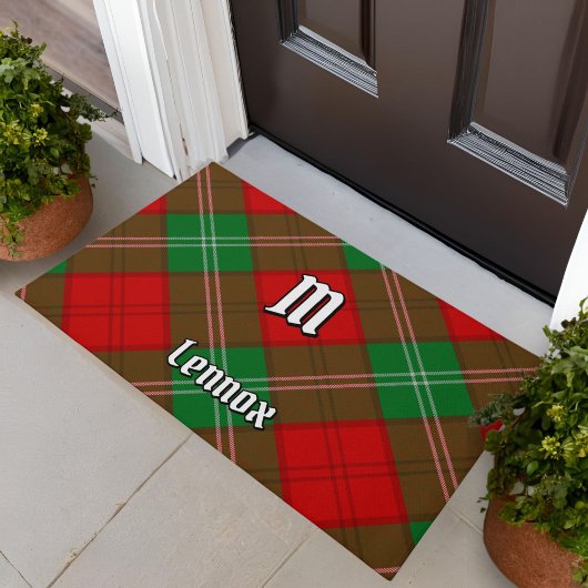 Clan Lennox Tartan Deurmat
