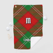Clan Lennox Tartan Golfhanddoek (Insitu)