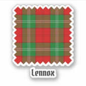 Clan Lennox Tartan Sticker (Voorkant)