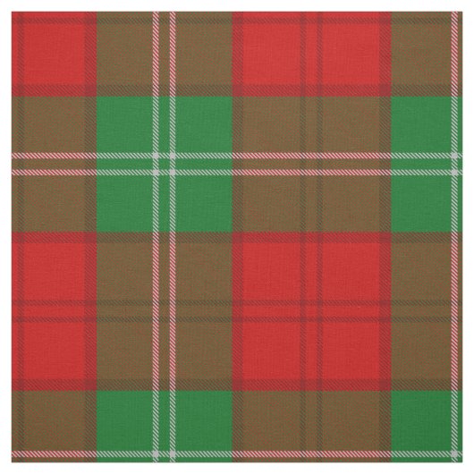 Clan Lennox Tartan Stof (Swatch)