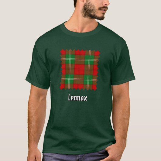 Clan Lennox Tartan T-shirt (Voorkant)