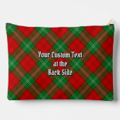 Clan Lennox Wapen over Tartan Etui (Achterkant)