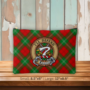 Clan Lennox Wapen over Tartan Etui